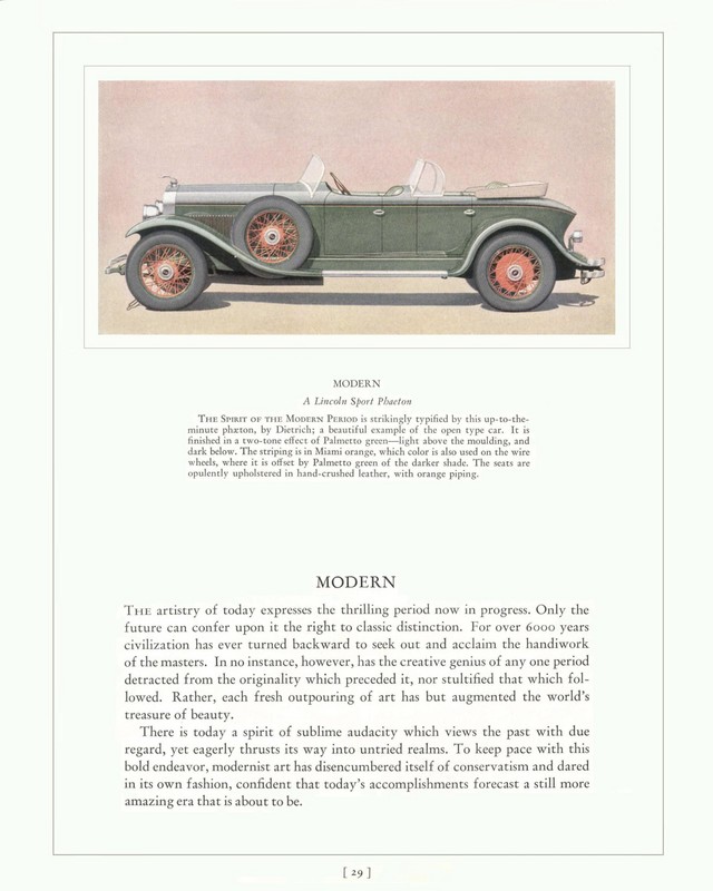 1927 Lincoln Cars Brochure Page 13